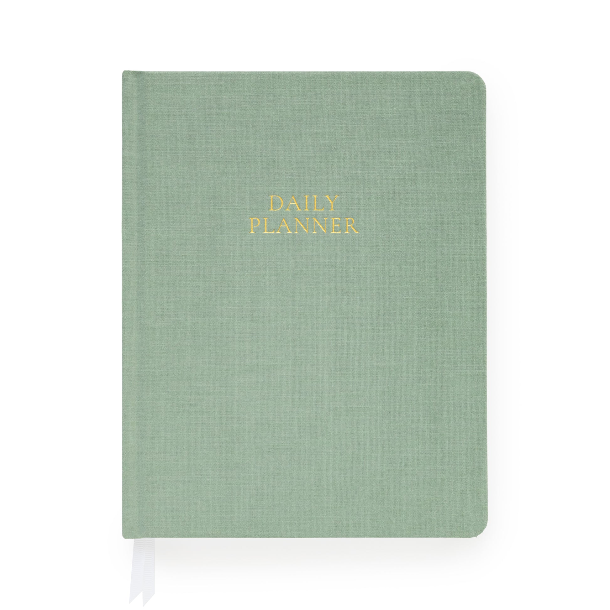 Sage green daily planner