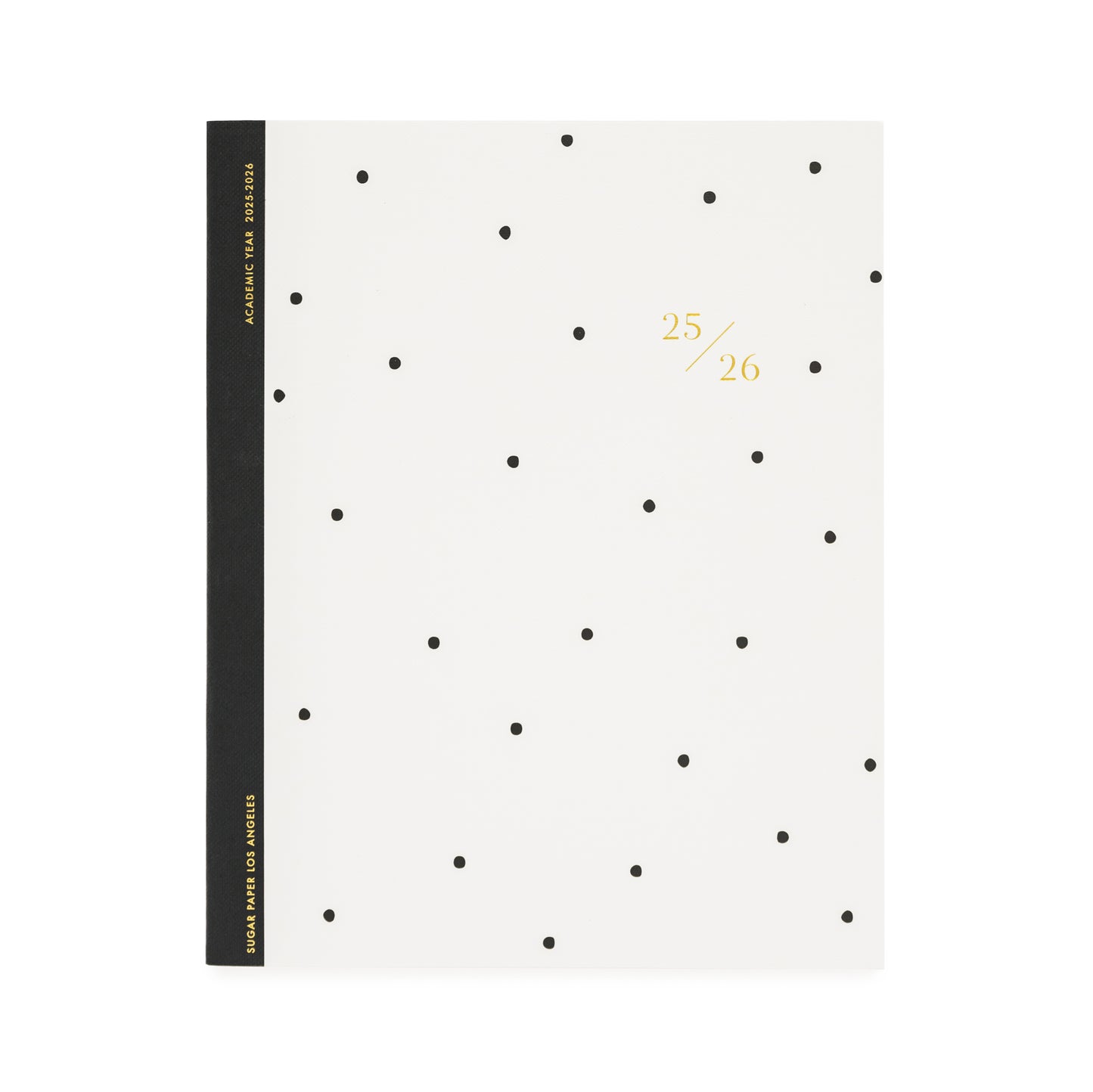 black dot 25/26 academic planner cover