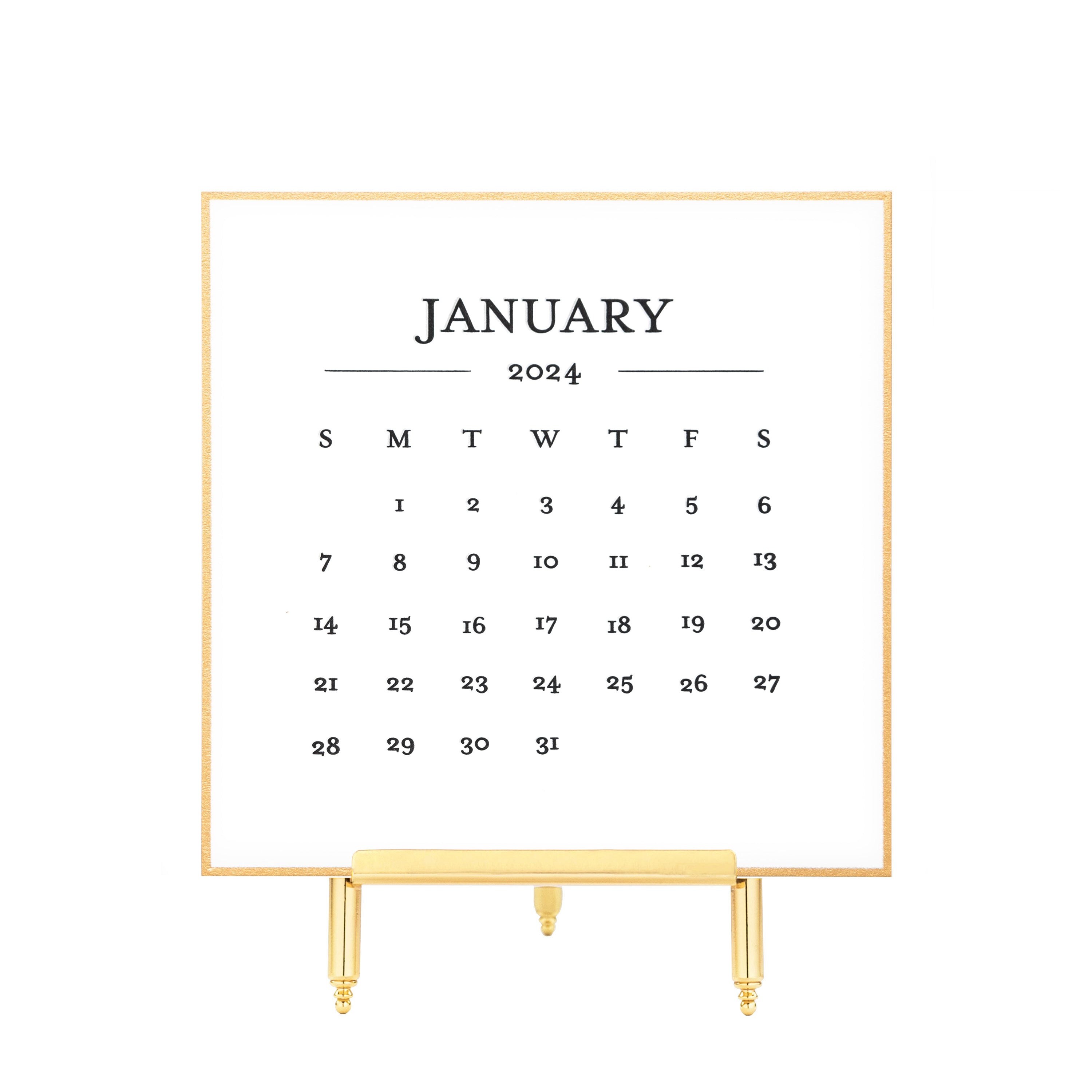 2024 Desk Calendar