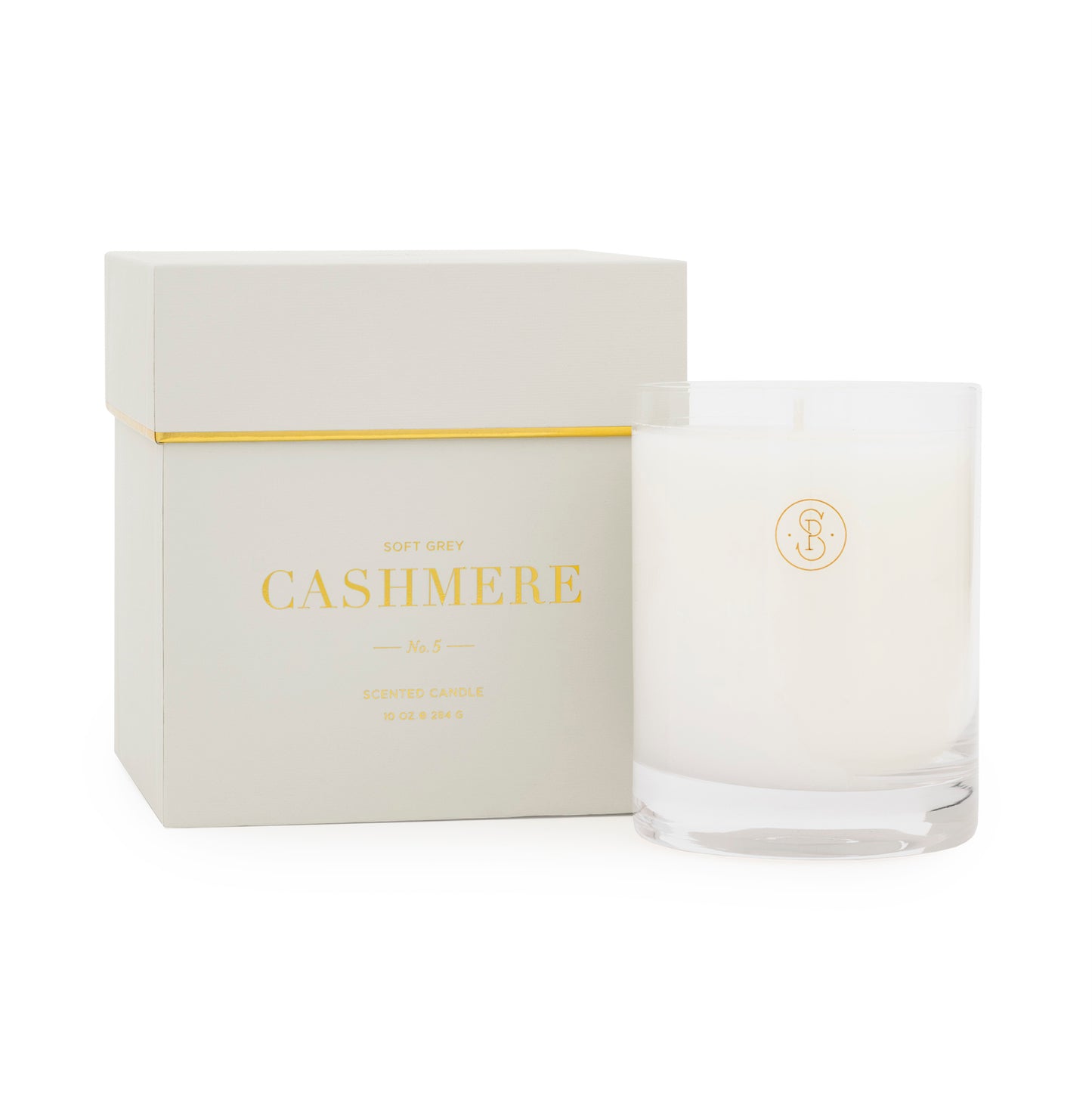 Soft Grey Cashmere Signature Candle