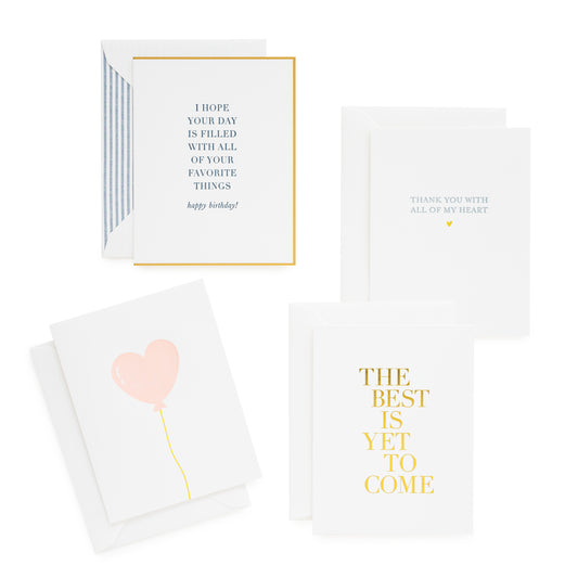 4 assorted Greeting cards for subscription