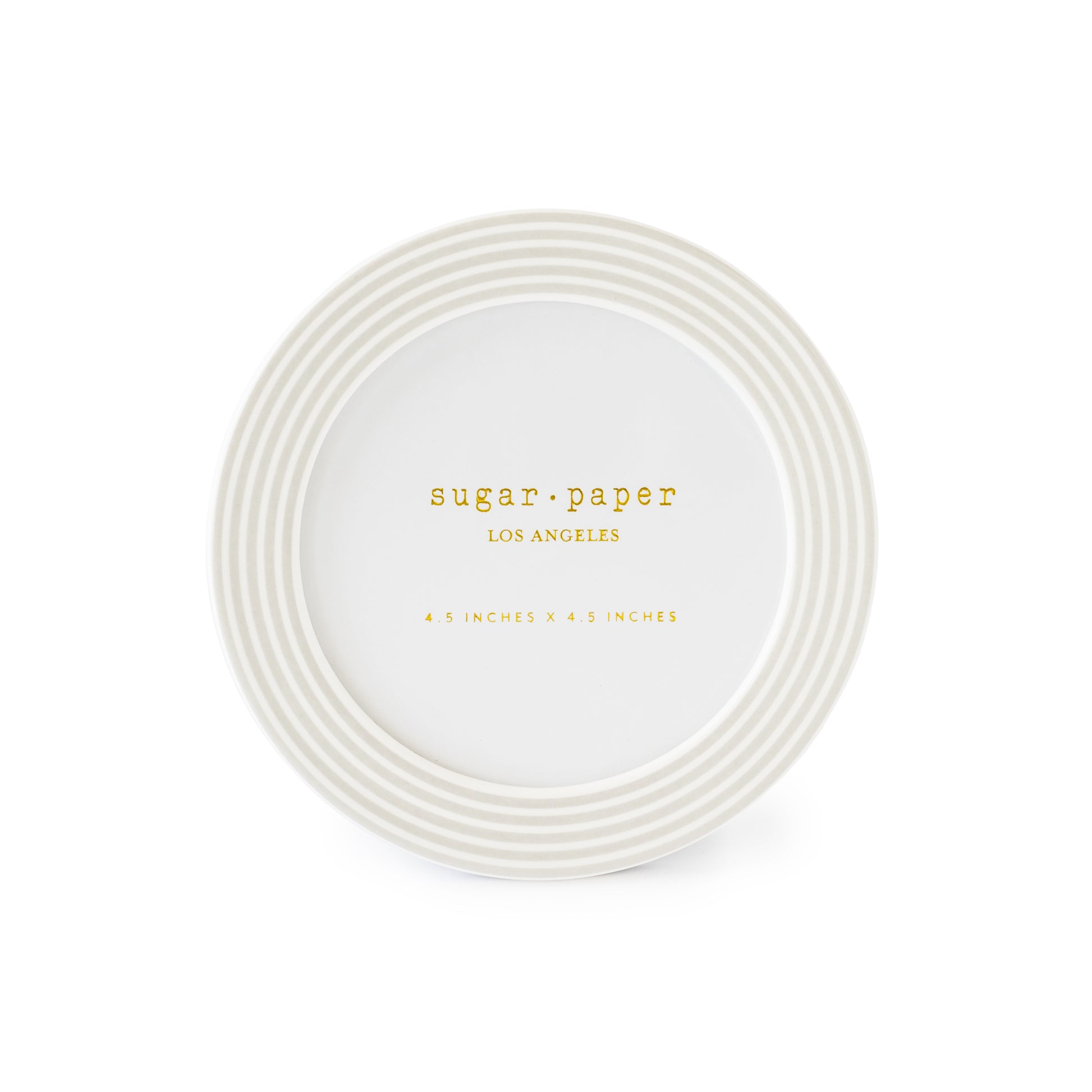 grey stripe round frame upright