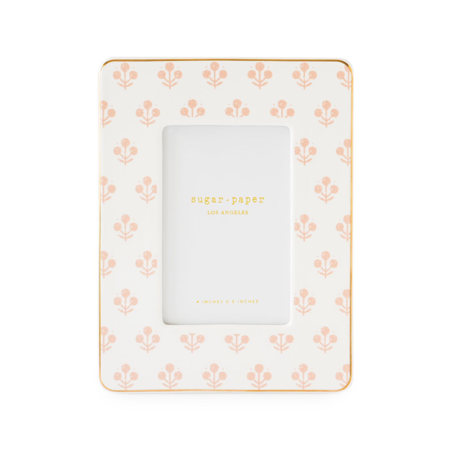 rose floral frame upright