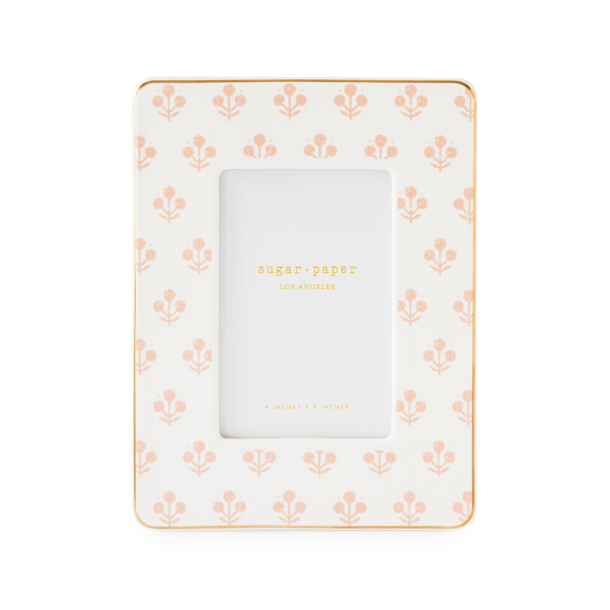 rose floral frame upright