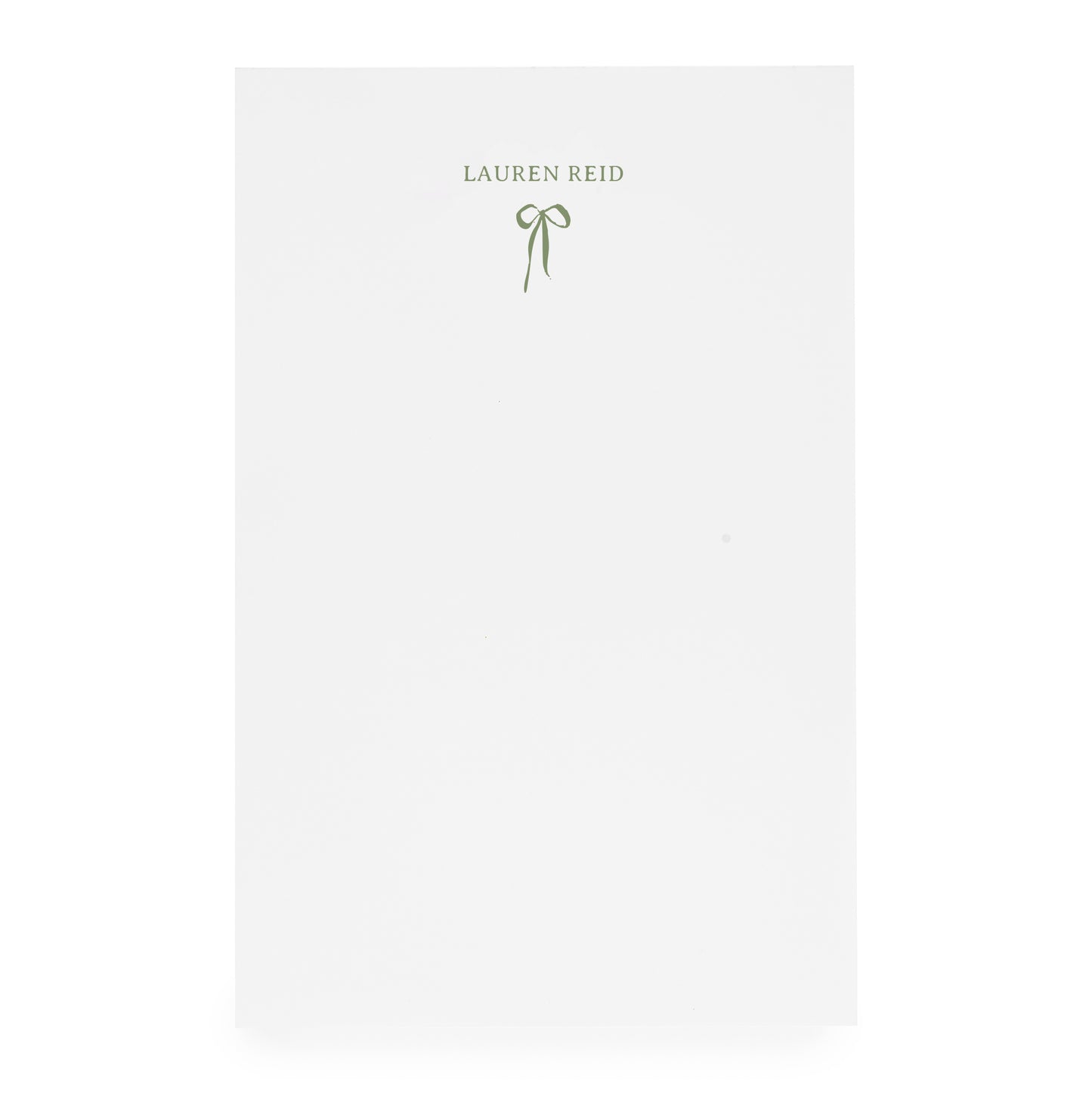 Ribbon Custom Notepad