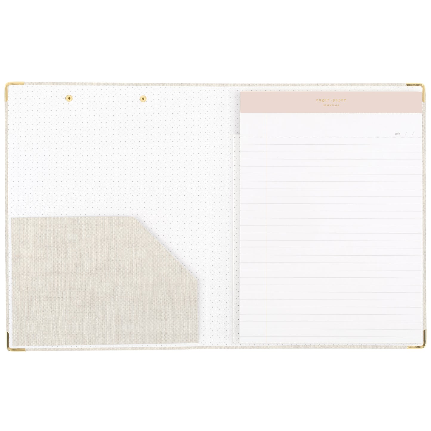 Flax Sugar Paper Essentials™ Clipfolio