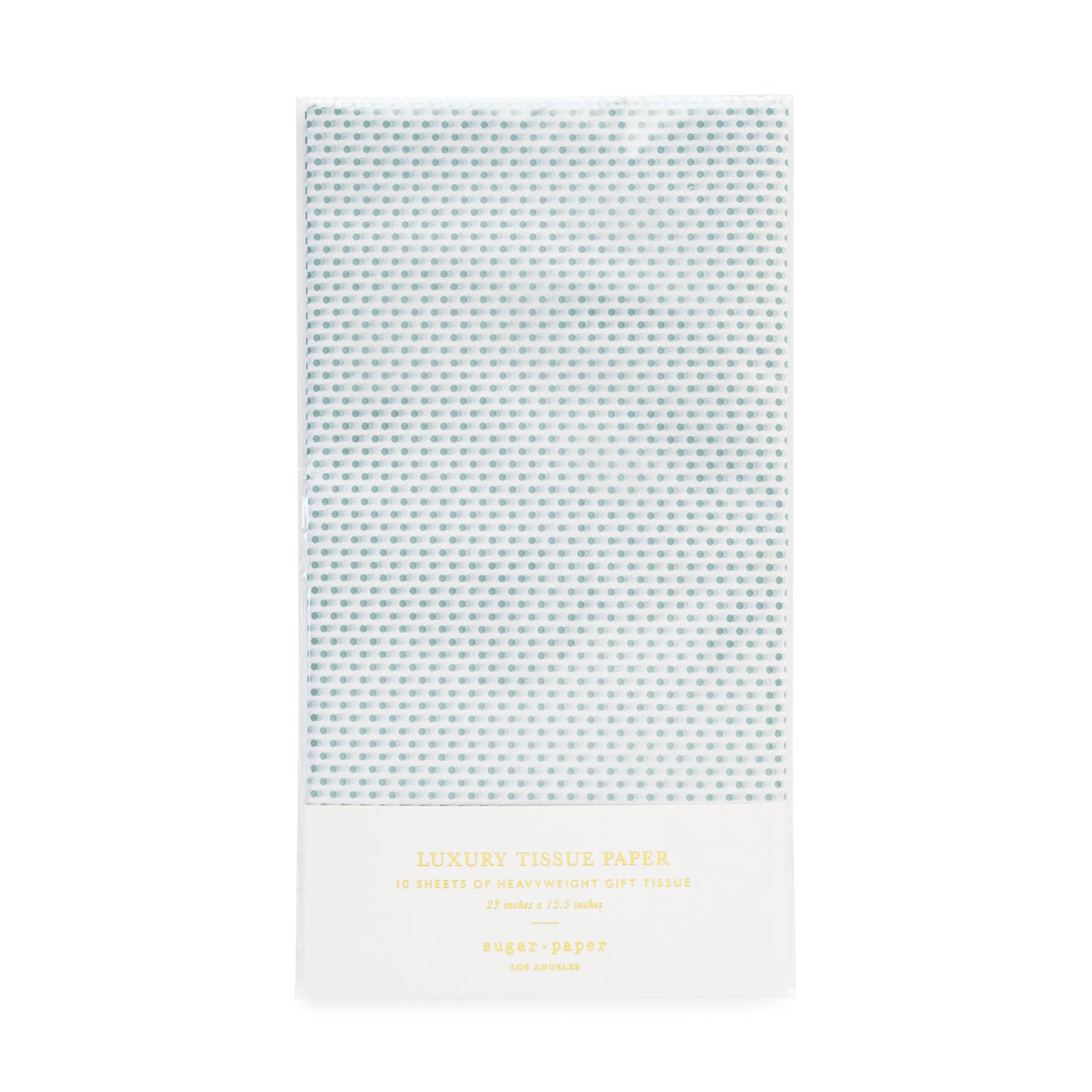 Blue Dot Tissue Paper