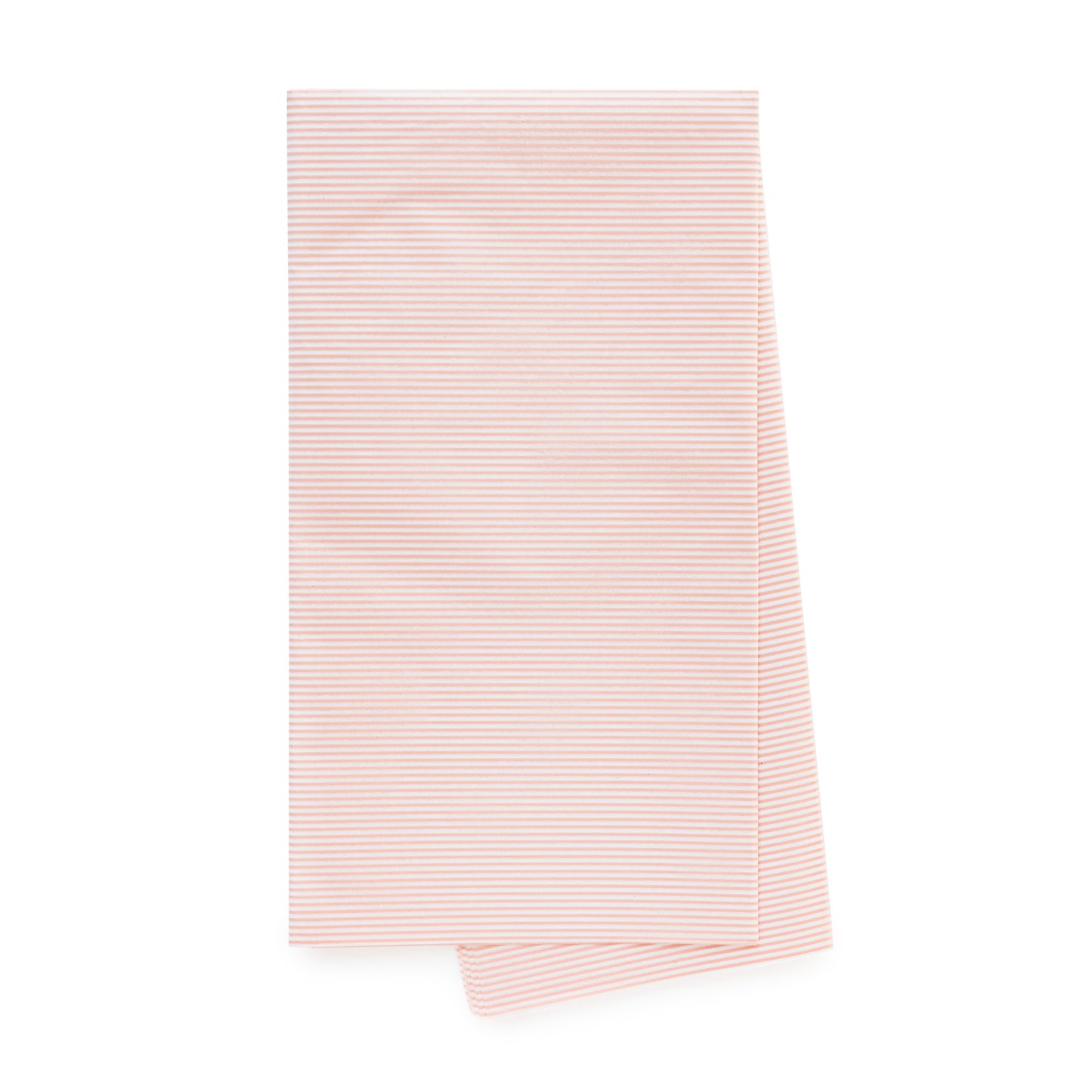 White with rose stripe tissue paper