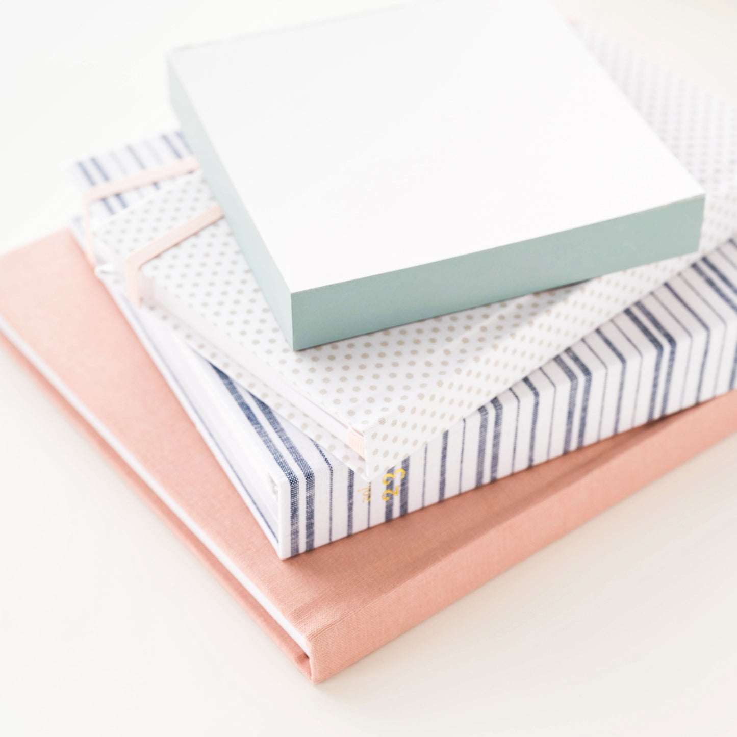 Blue Painted Notepad