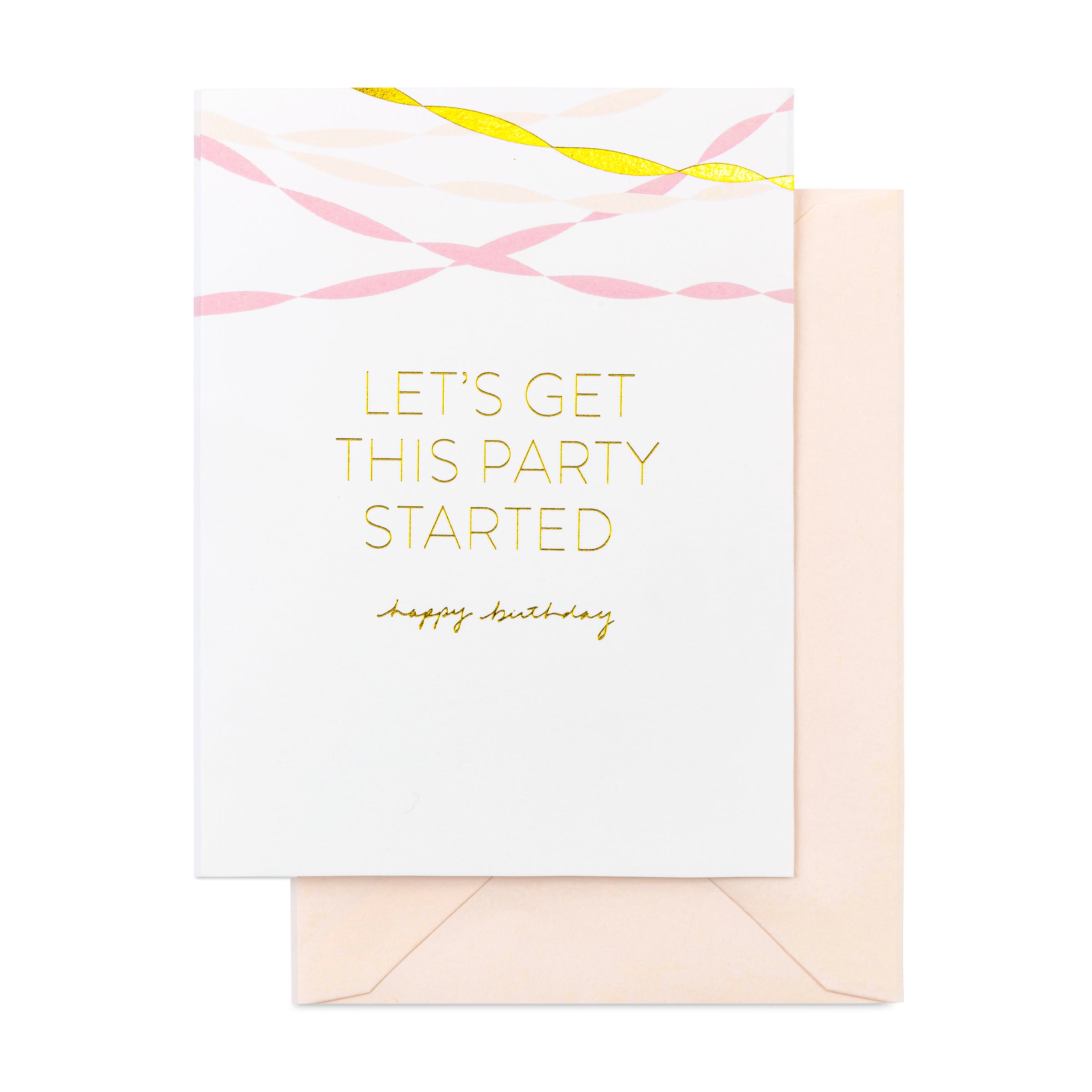 Sugar Paper | Birthday Streamers Card | Maisonette