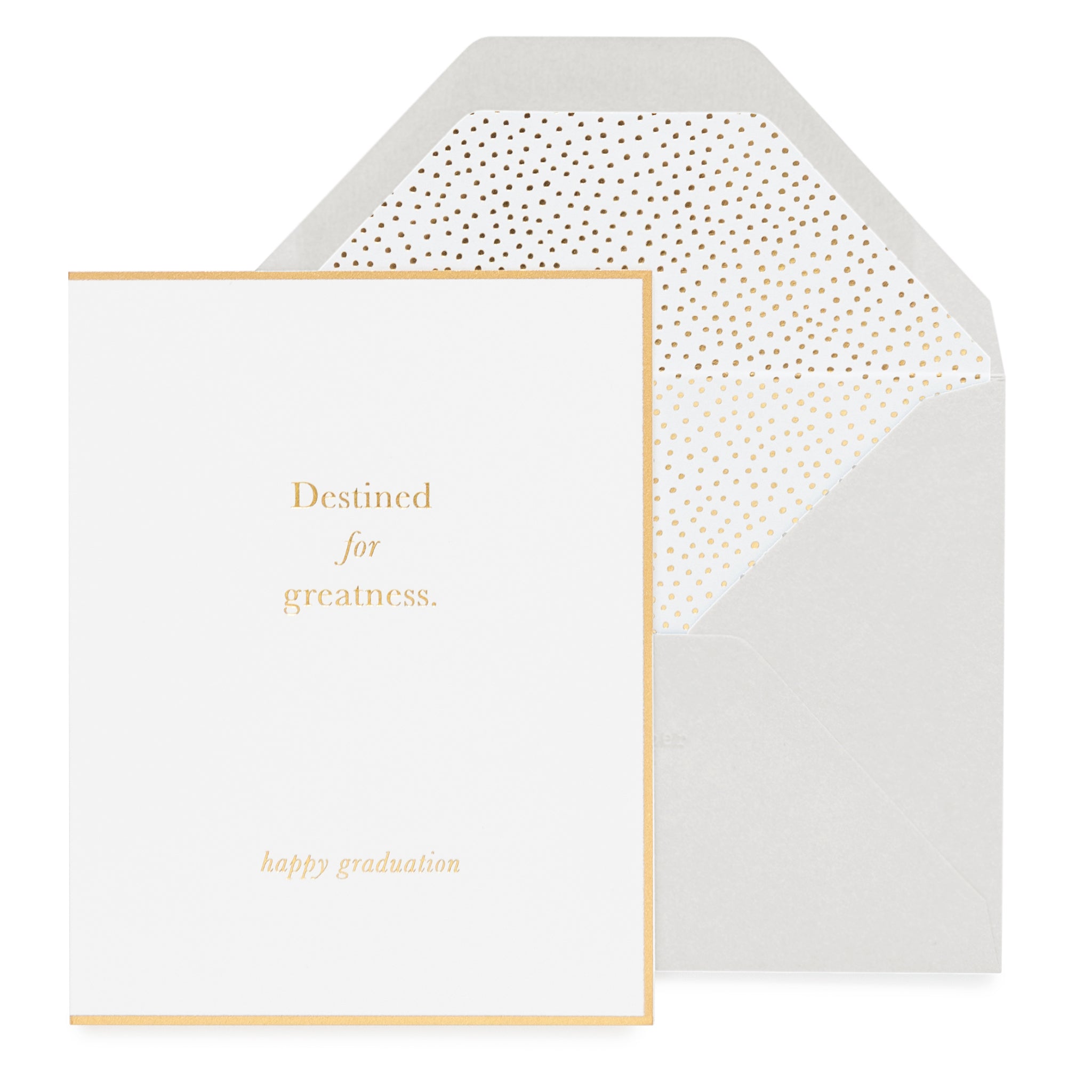 Destined For Greatness Graduation Card