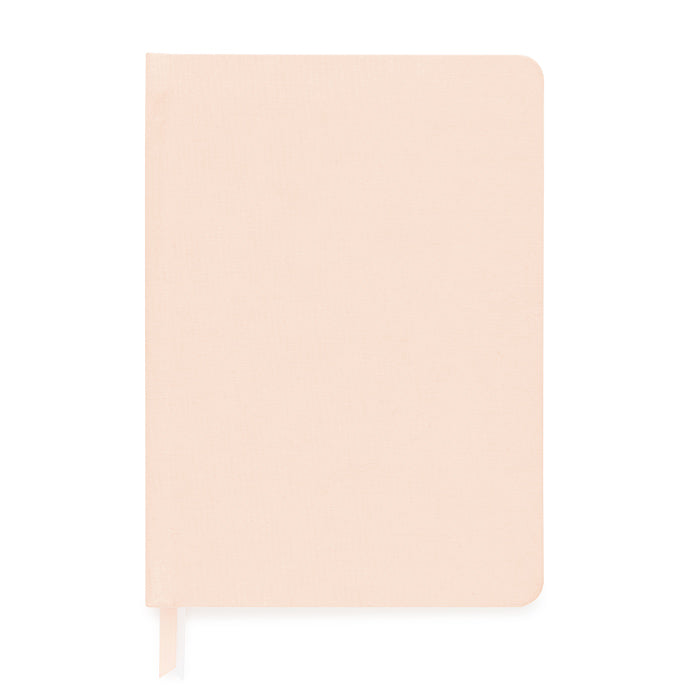 Pink fabric journal