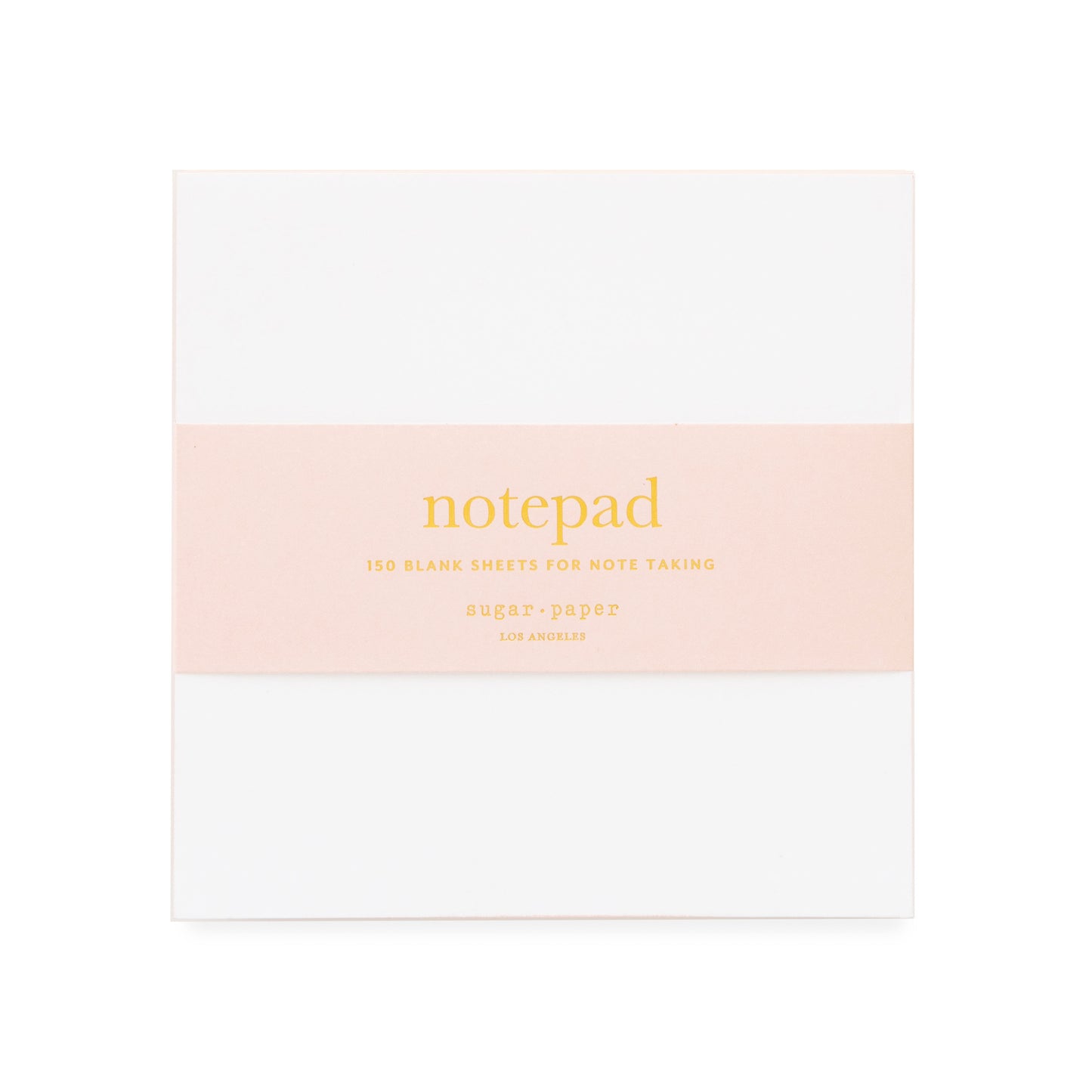 Pale Pink painted note pad