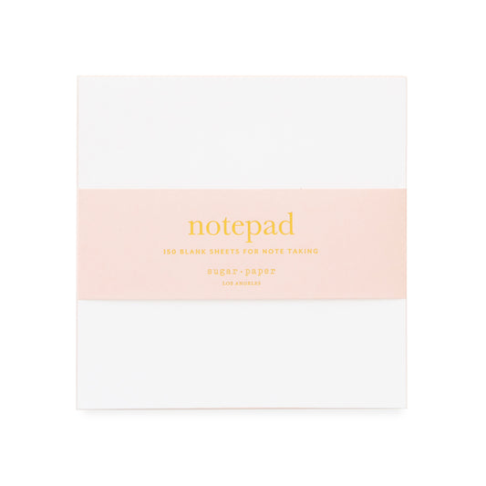 Pale Pink painted note pad