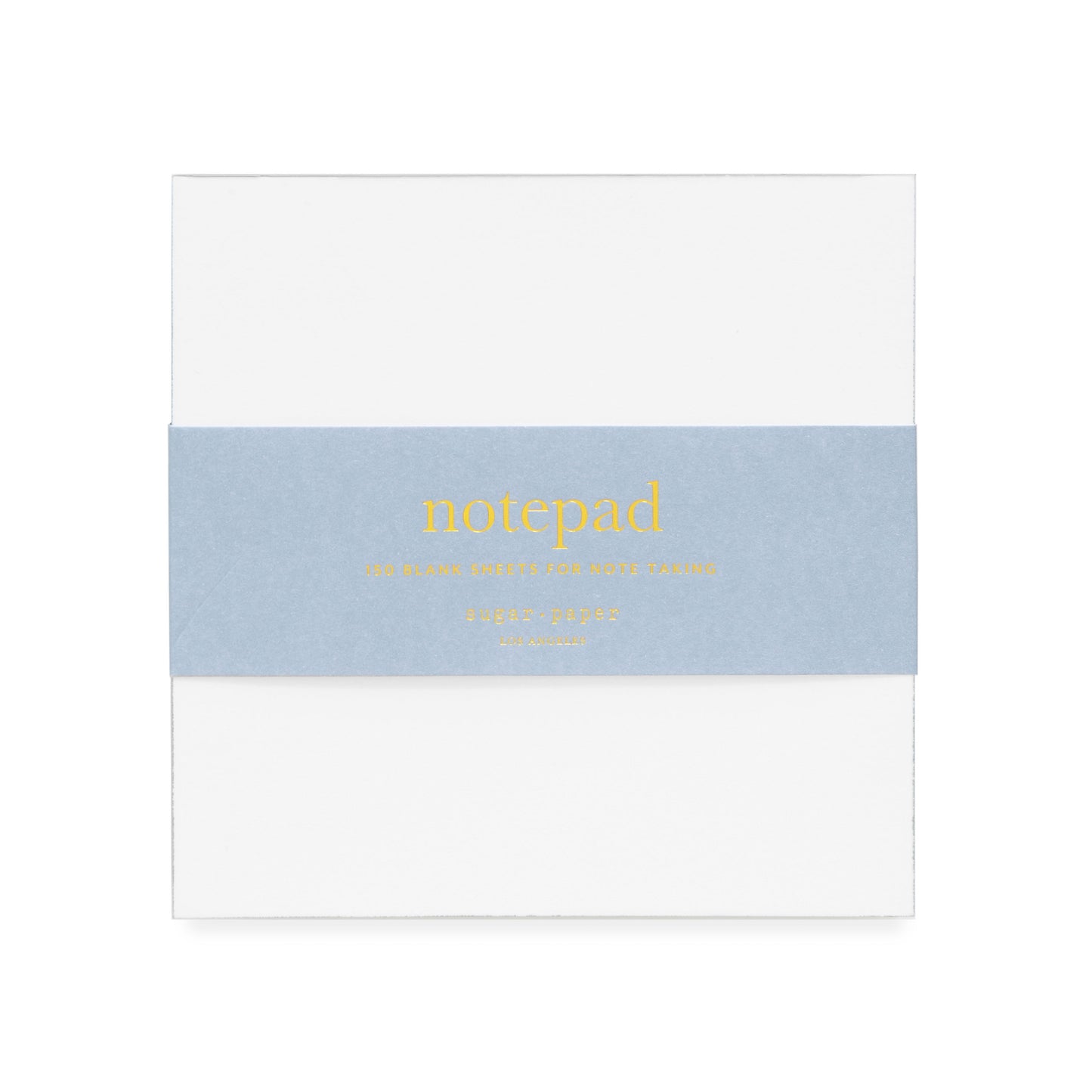 Pale Blue Painted Notepad