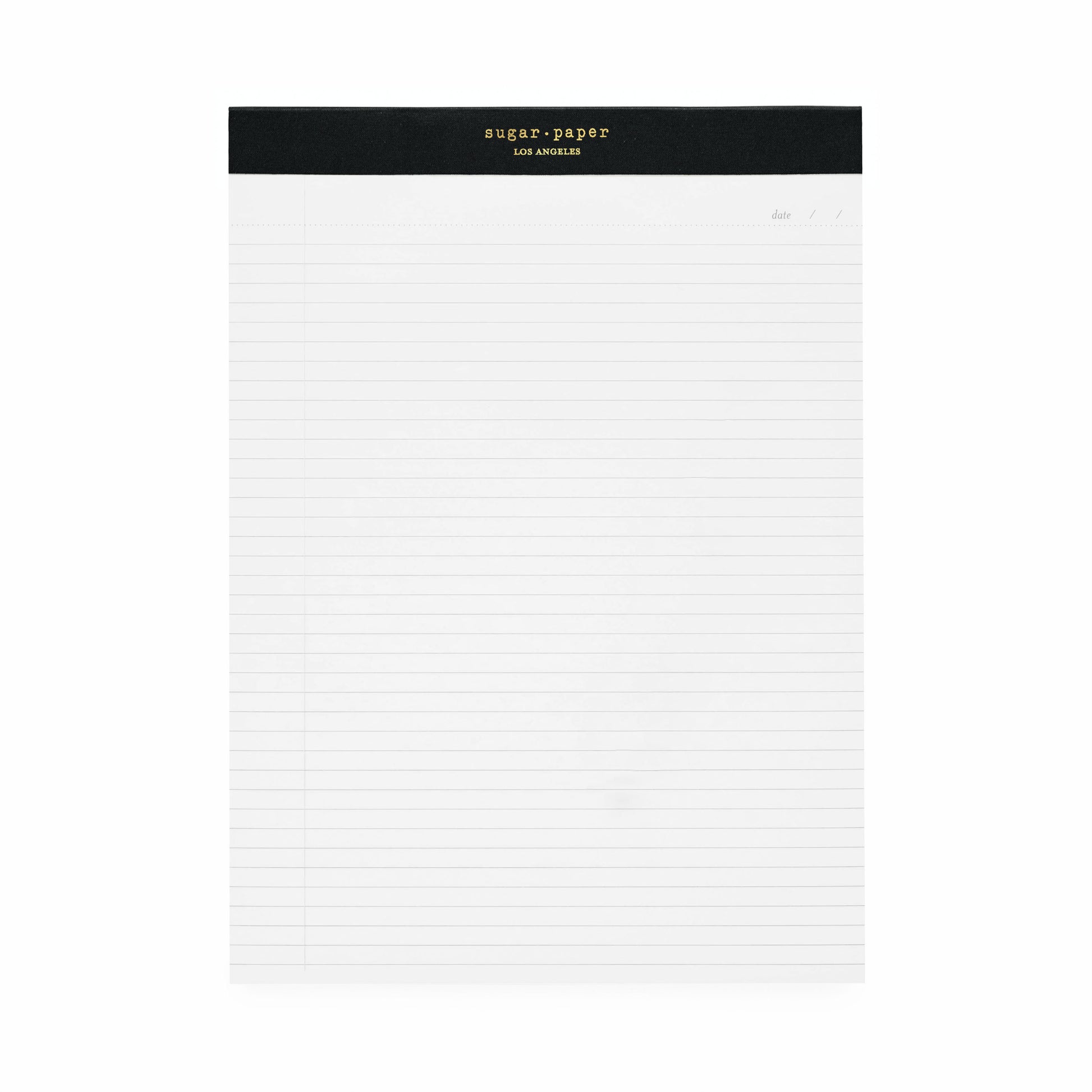 black legal pad
