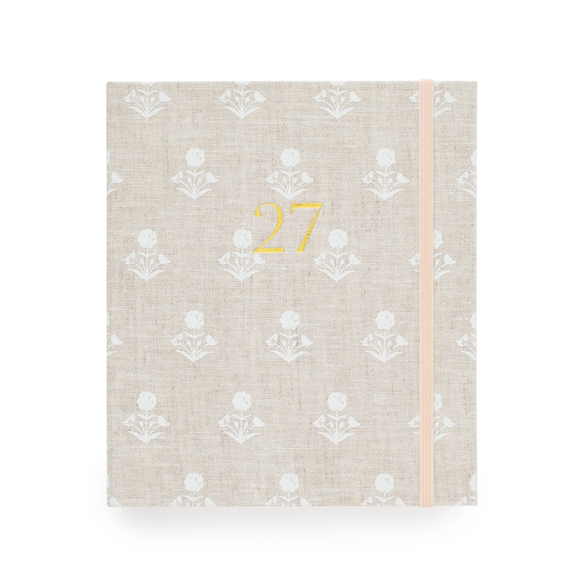2027 Flax Floral Concealed Agenda | Sugar Paper