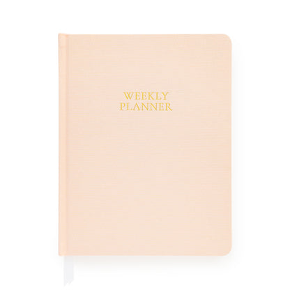 Pale Pink Undated Weekly Planner