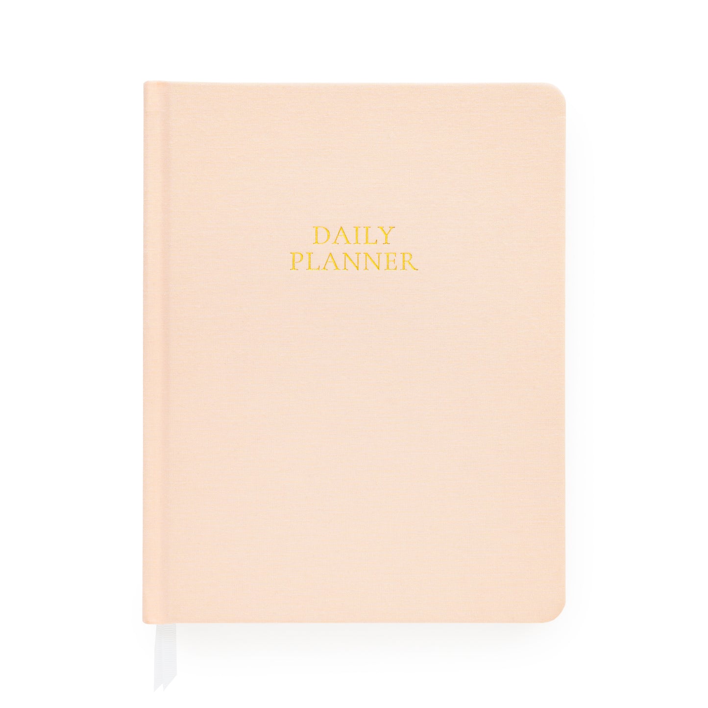 Pale pink daily planner