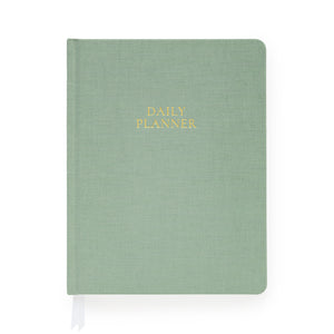 Sage green daily planner