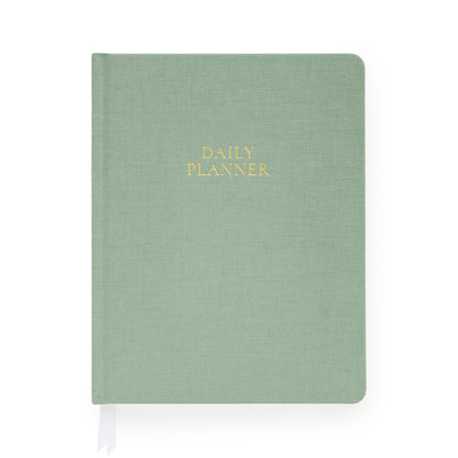 Sage green daily planner