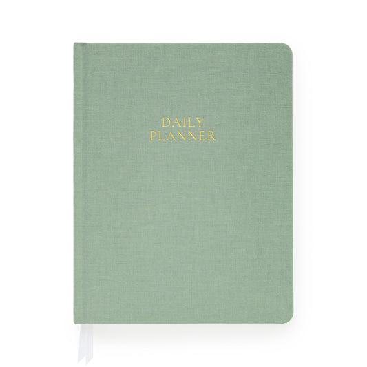 Sage green daily planner