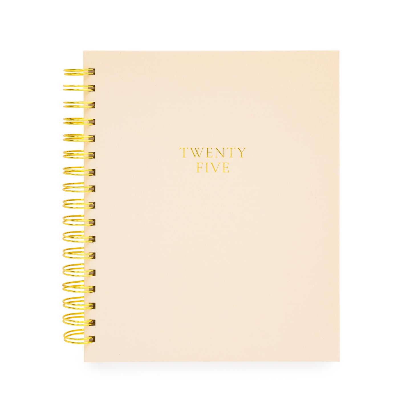 2025 Pale Pink Signature Spiral Planner