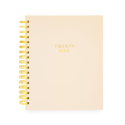 2025 Pale Pink Signature Spiral Planner