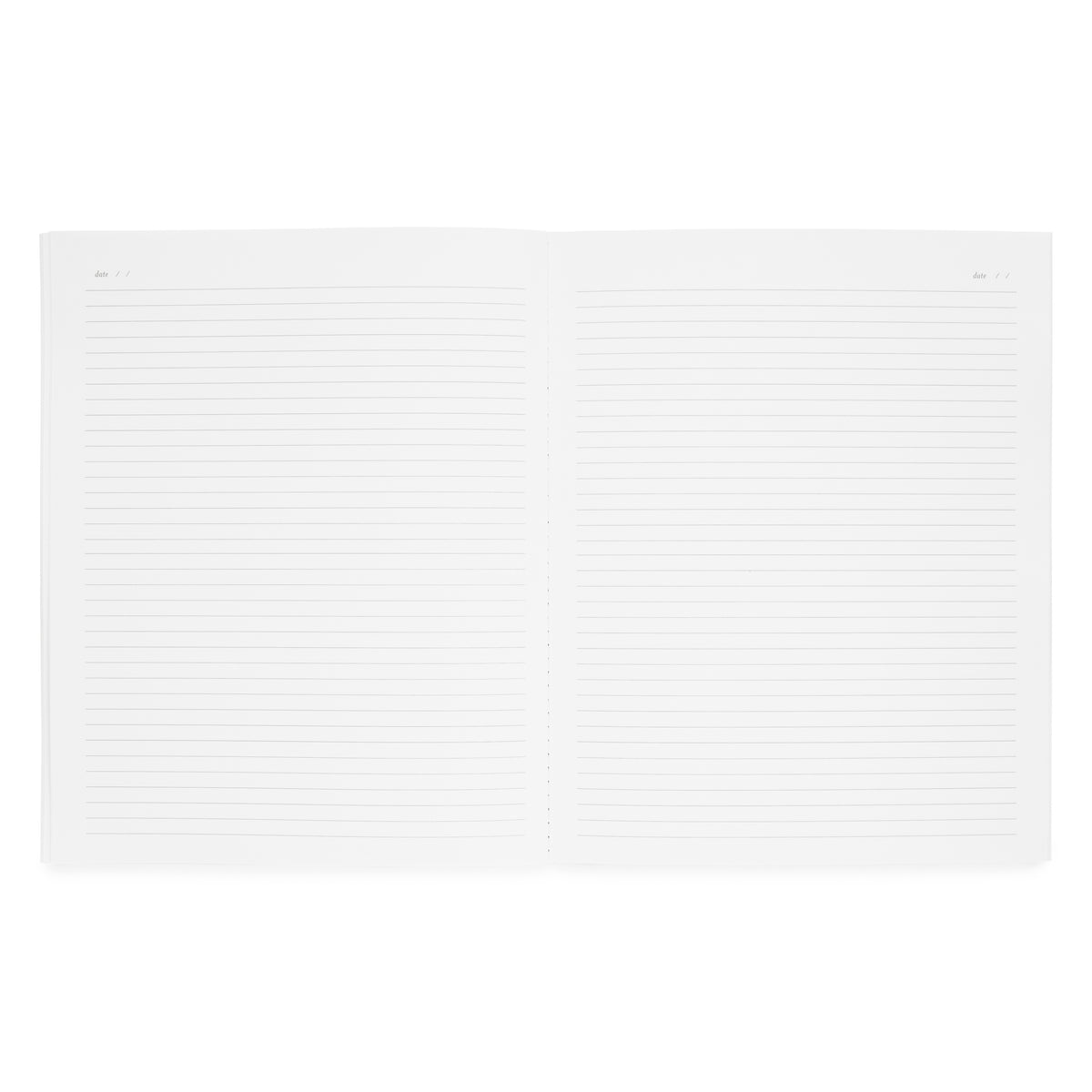 Monthly Planner Notes pages with date at the top and lines for note taking