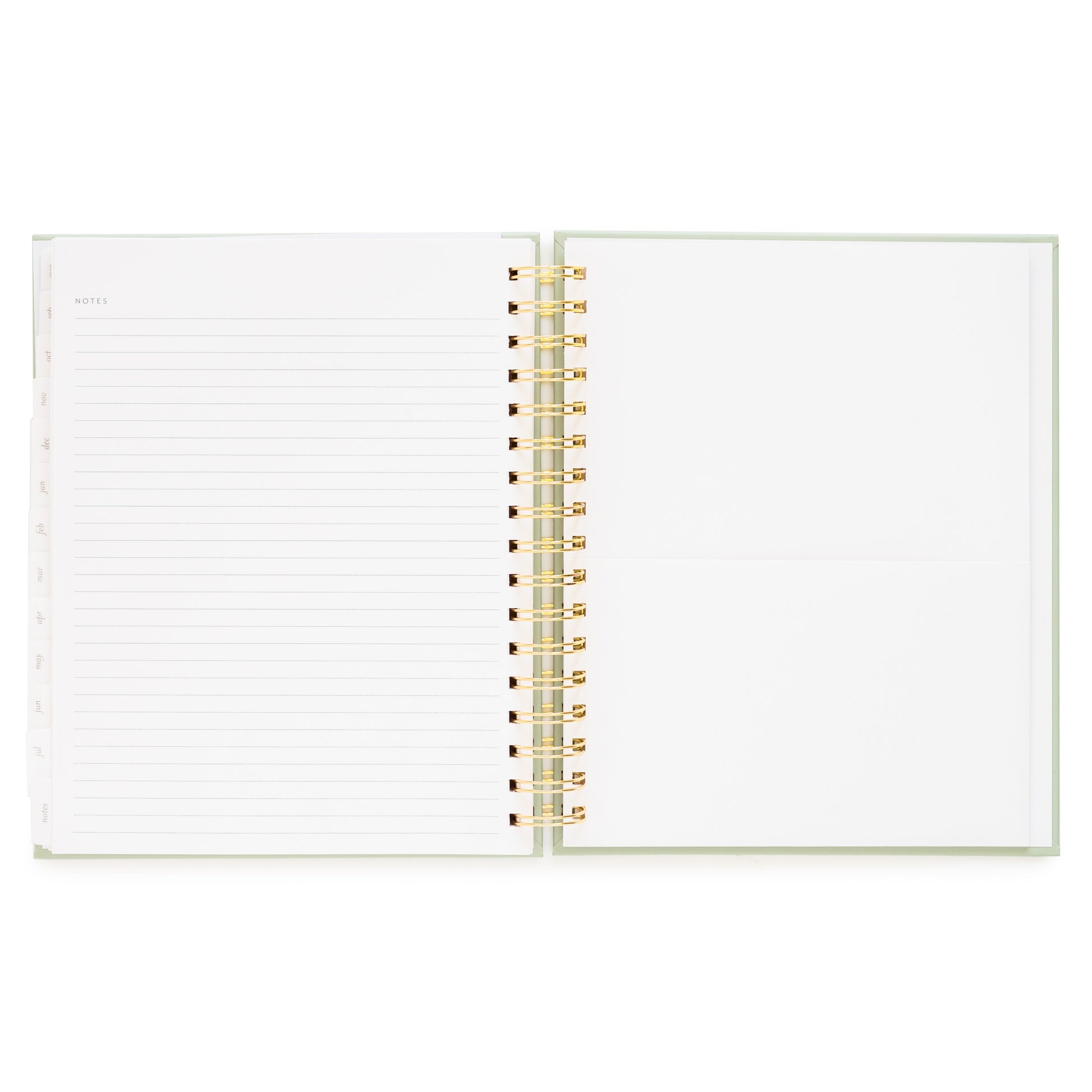 Extra notes and pocket page of academic student planner