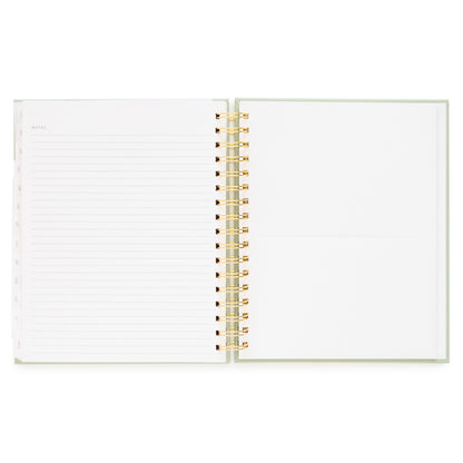 Extra notes and pocket page of academic student planner