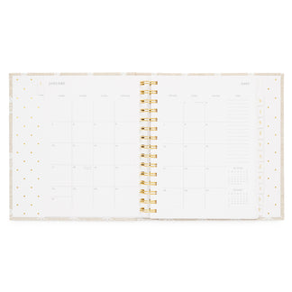 2027 Flax Floral Concealed Agenda | Sugar Paper