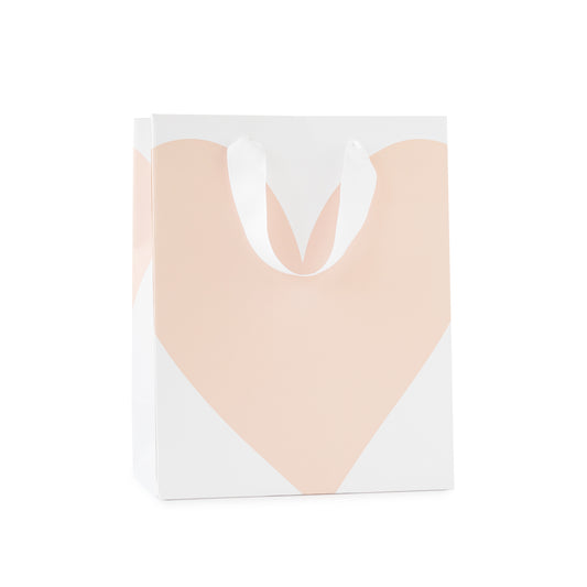 Pink Heart Gift Bag