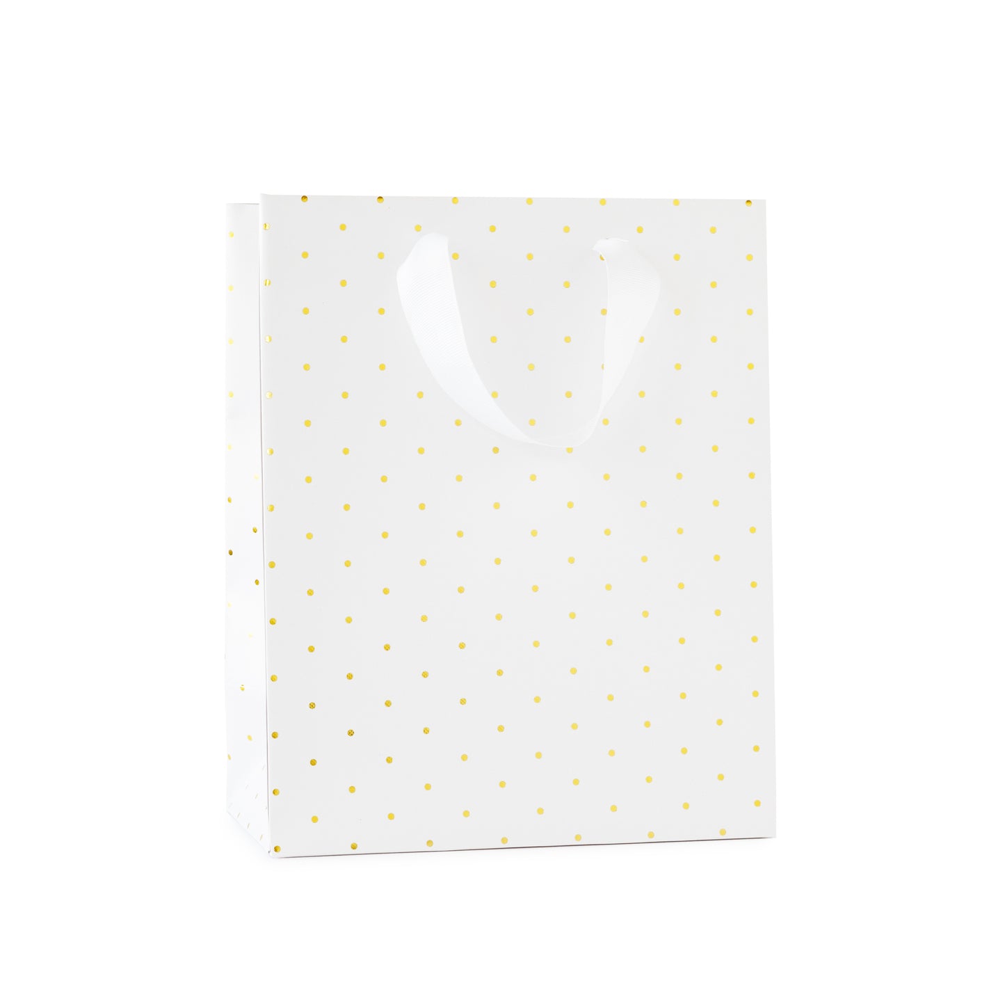 Gold Swiss Dot Gift Bag