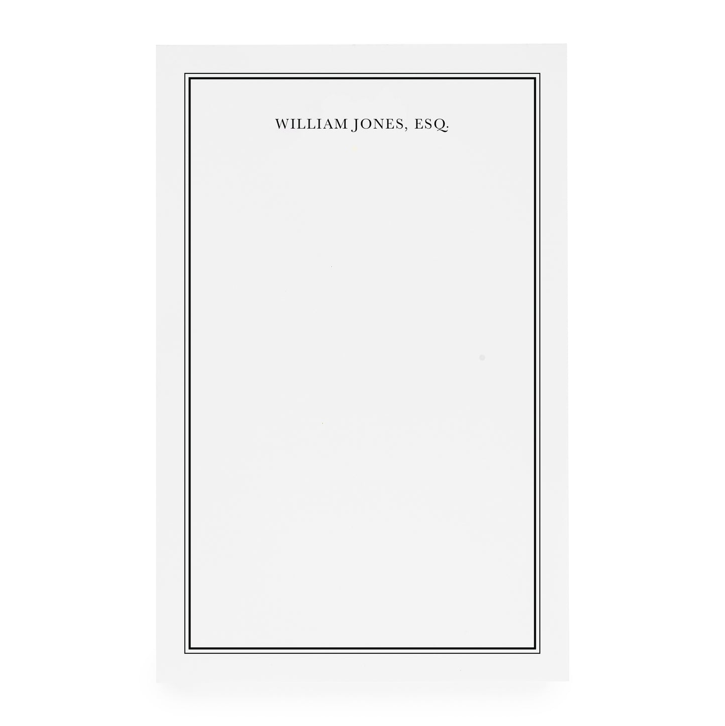 Black Bordered Notepad