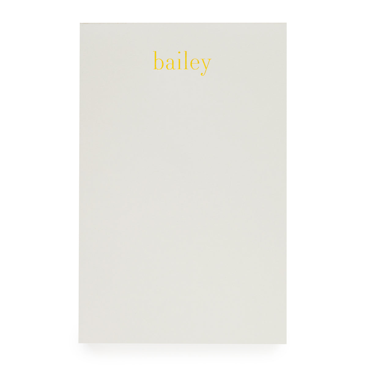 Grey Custom Notepad | Sugar Paper