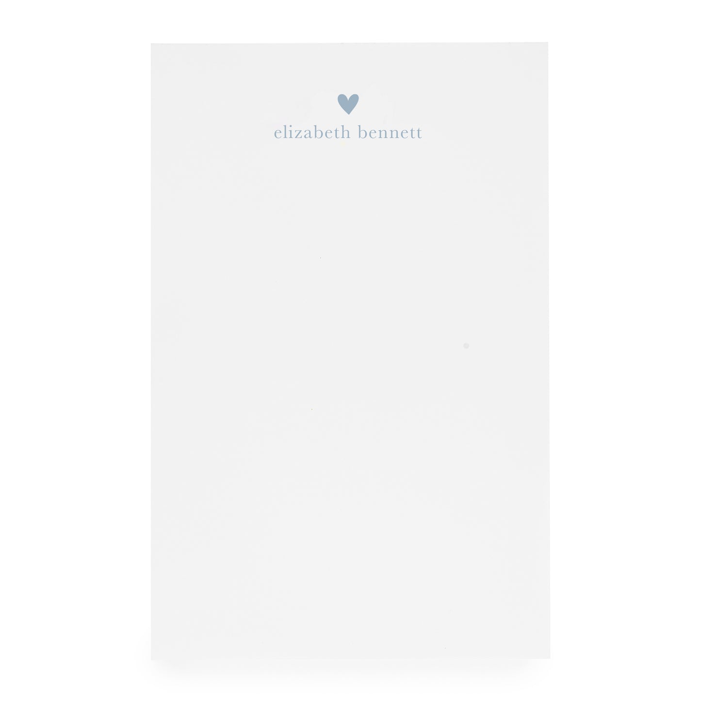 Heart Custom Notepad
