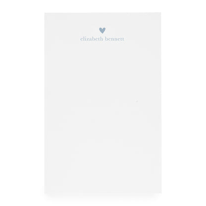 Heart Custom Notepad
