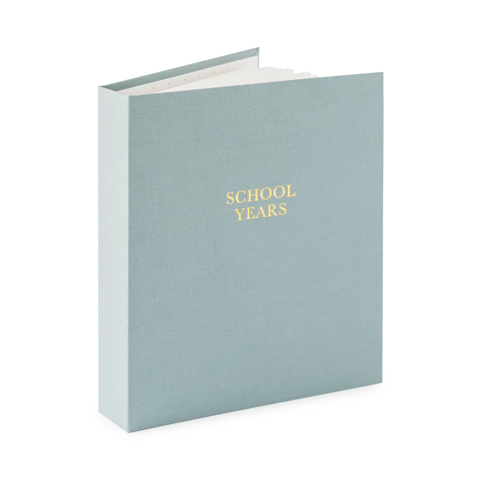 School Memory Book, Harbor Blue Sugar Paper
