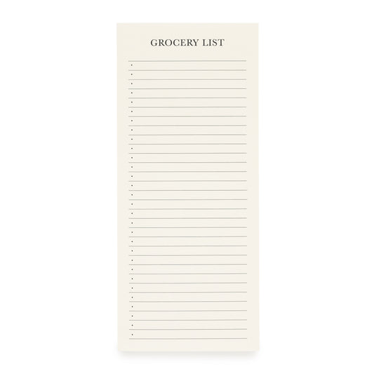 Magnetic Grocery List Pad