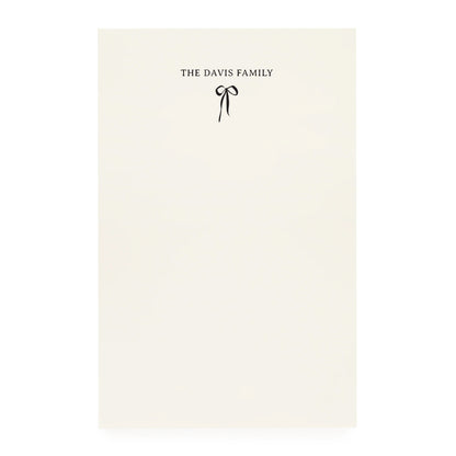 Ribbon Custom Notepad