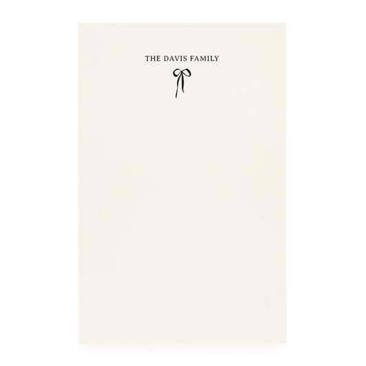 Ribbon Custom Notepad
