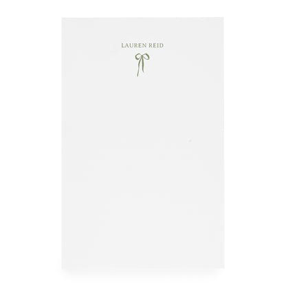Ribbon Custom Notepad