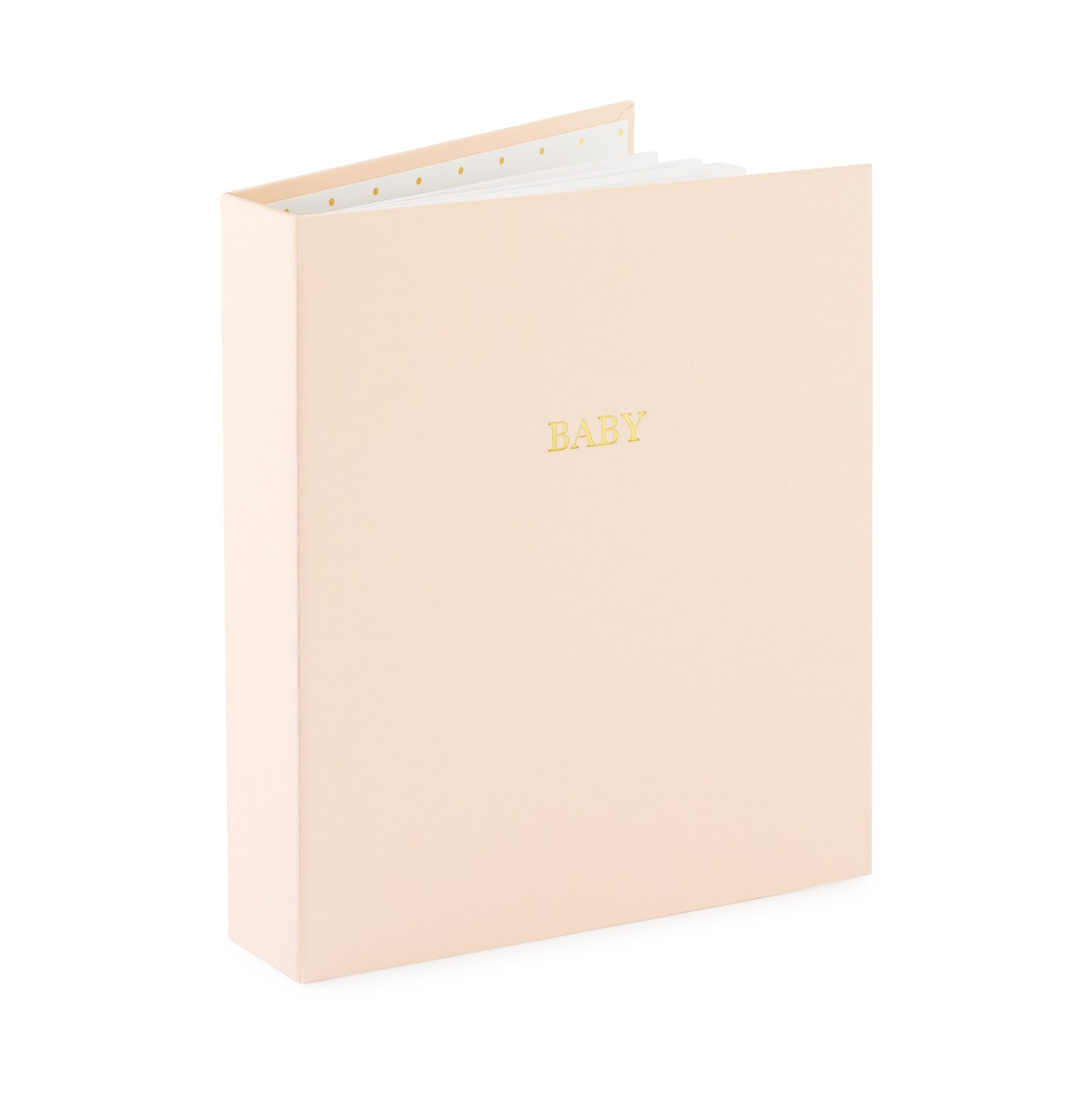 Pale Pink Baby Book