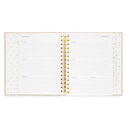 Weekly Layout of Concealed Planner