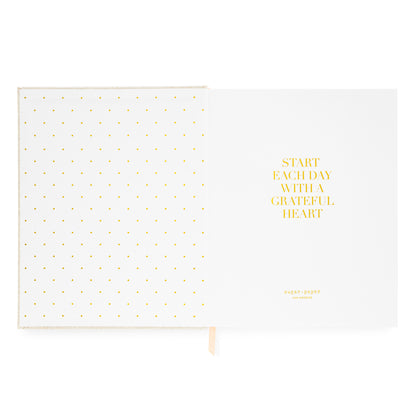 Start Each Day with a Grateful Heart Title Page of Desk Agenda