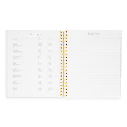 Holidays + Take Notes Section of Large Weekly Planner