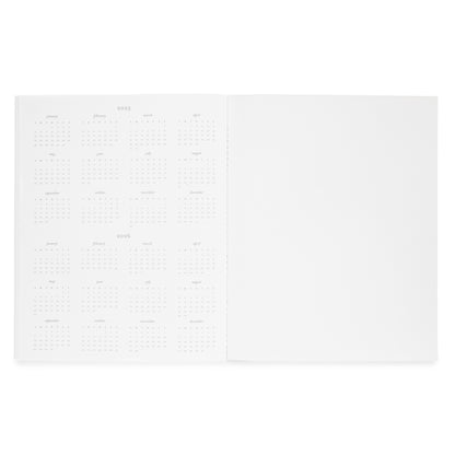 2025 Calendar Overview and Blank Page