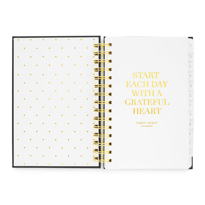 Start Each Day with a Grateful Heart Title Page of Small Planner