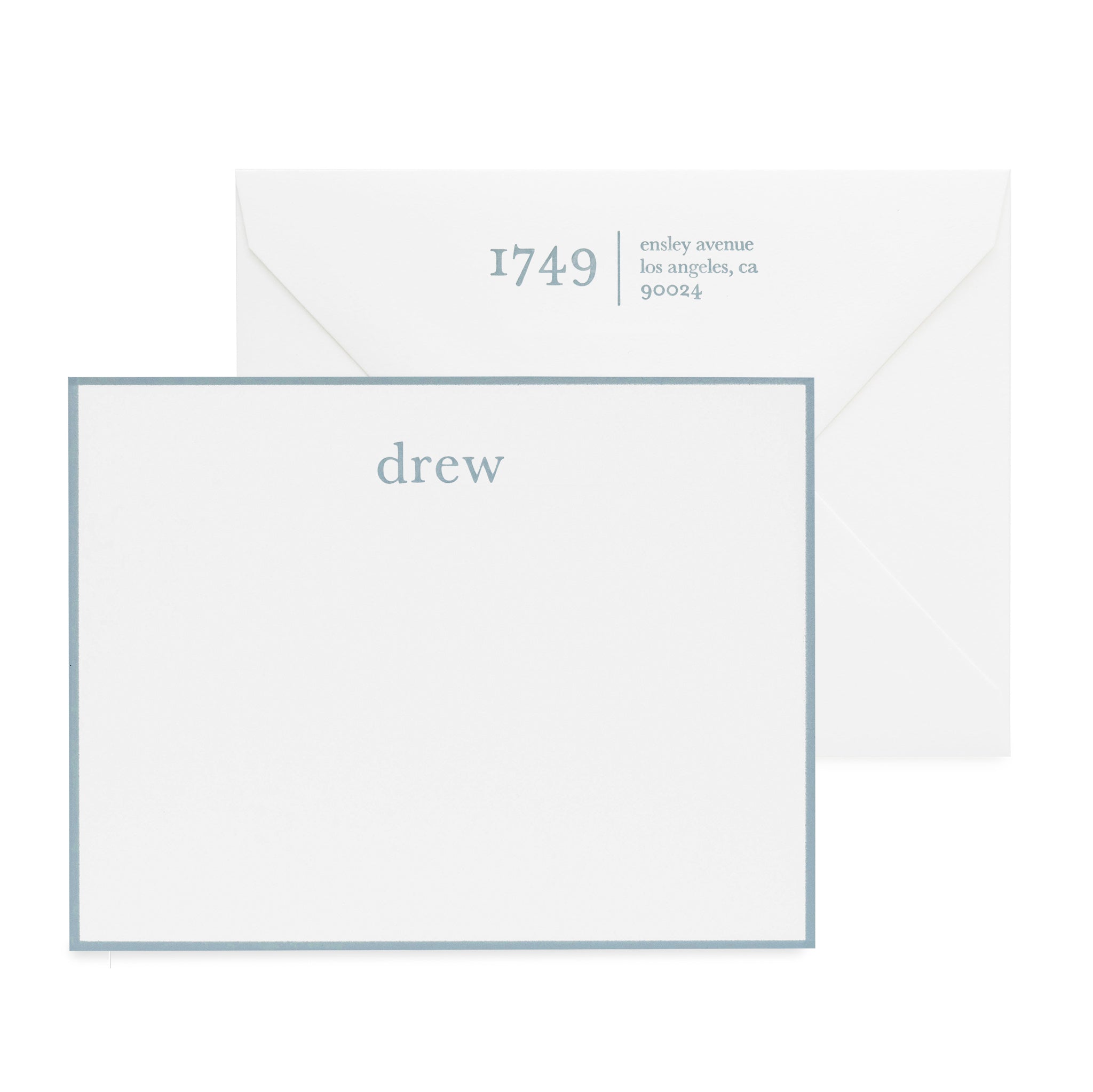Drew Custom Stationery Sugar Paper Drew custom stationery sugar paper